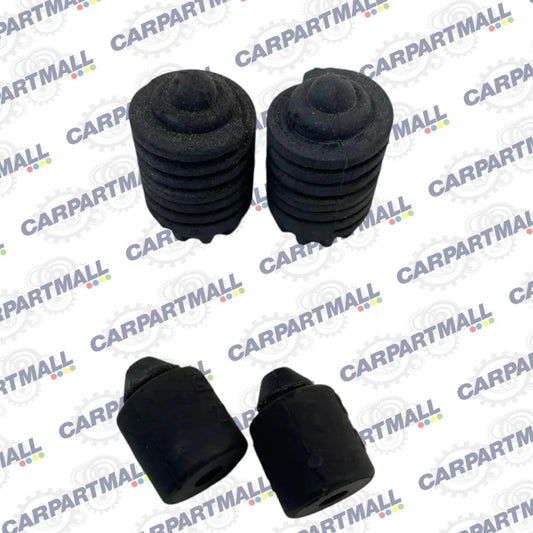 2004-2010 BMW X3 FRONT HOOD STOPPER ADJUSTMENT BOOT COVER RUBBER SET OF 4 OEM