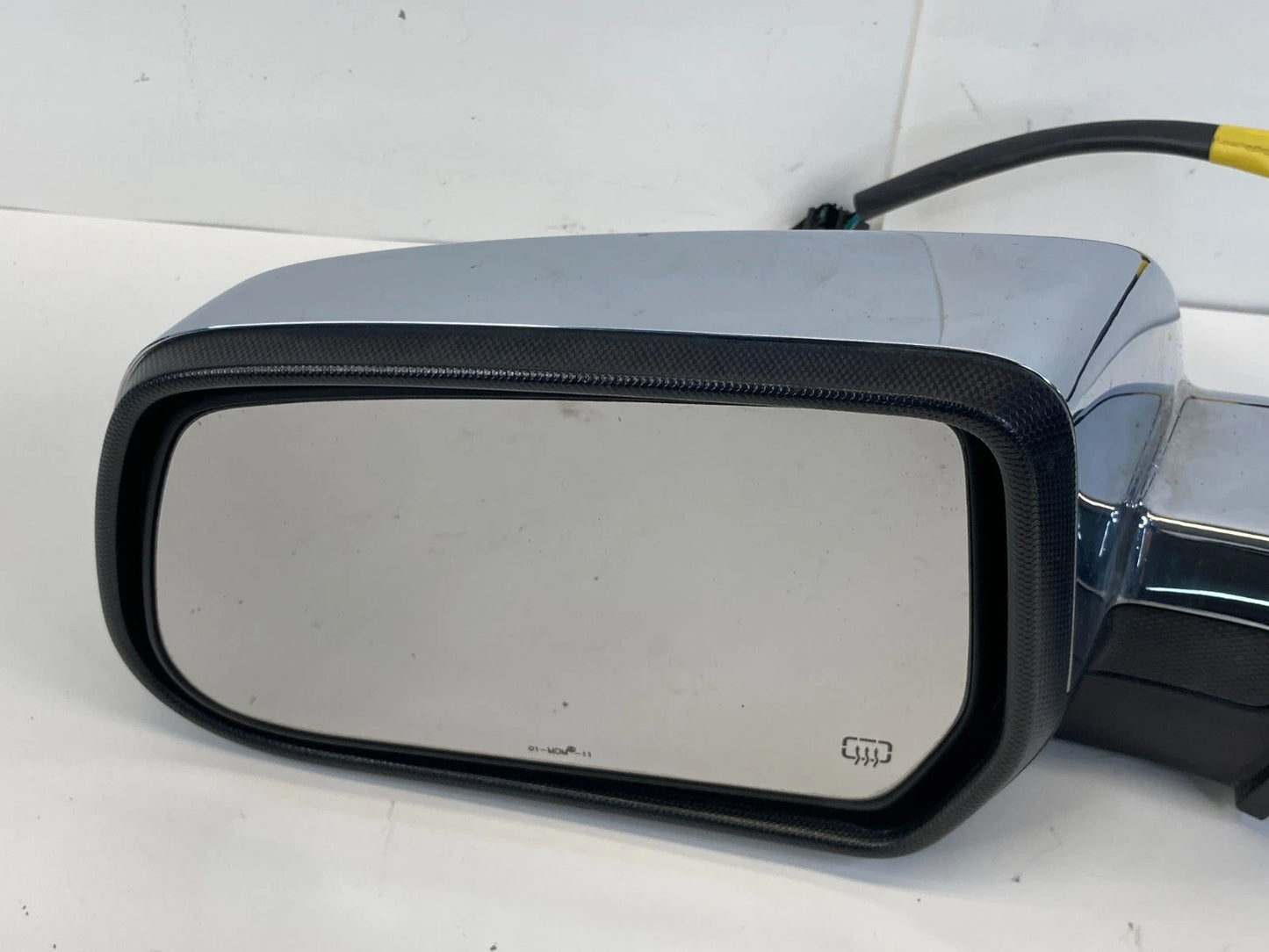 2010 2011 GMC TERRAIN DRIVER LEFT SIDE VIEW MIRROR HEATED CHROME OEM 20858727