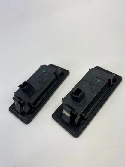 11-21 BMW X3 REAR TRUNK LID LICENSE PLATE LIGHT LAMP PAIR SET 63267193293 OEM
