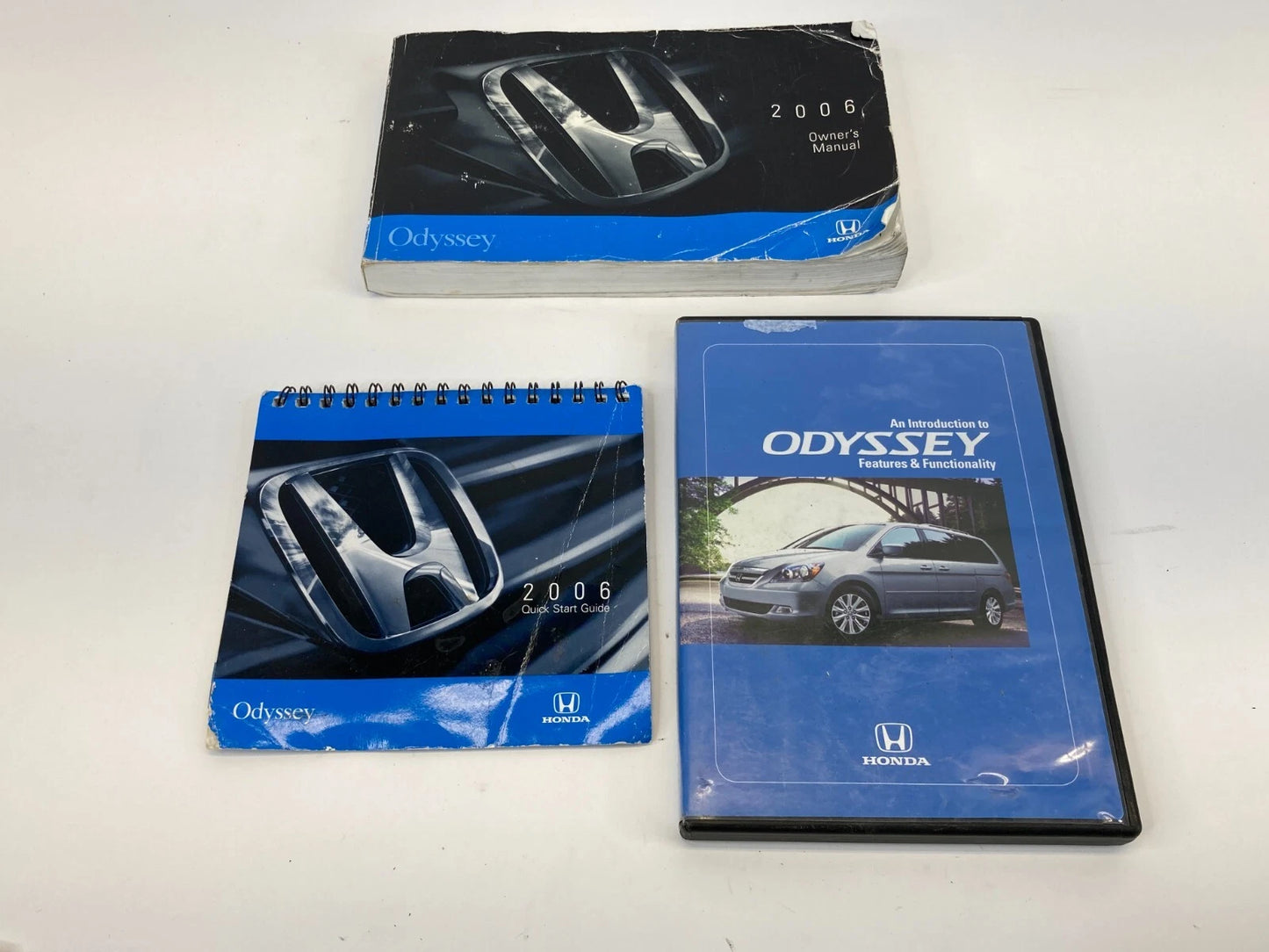 2006 06 HONDA ODYSSEY OWNERS MANUAL GUIDE BOOK INFORMATION SET OEM