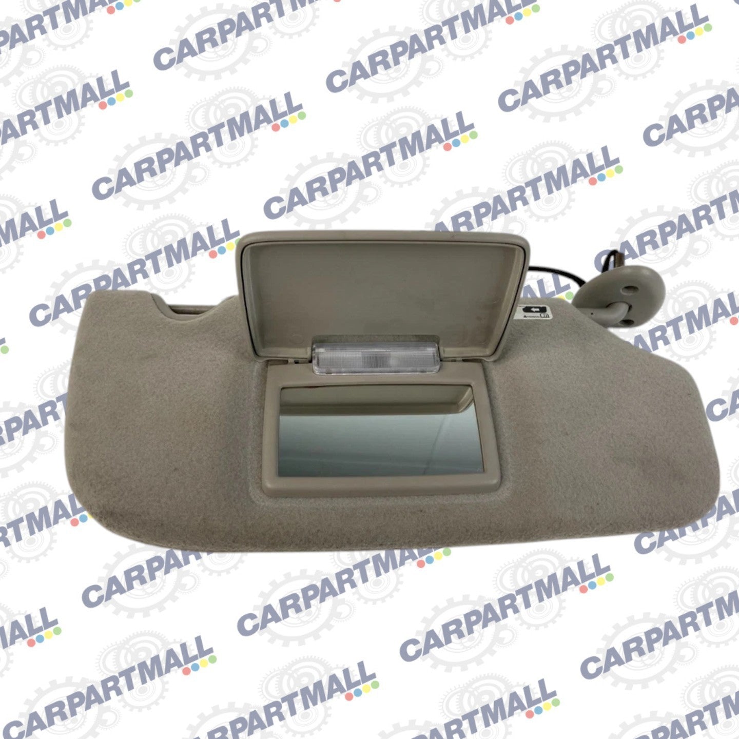 2005 2006 2007 GMC Envoy Front Right Passenger Sunvisor Sun Visor w Illumination