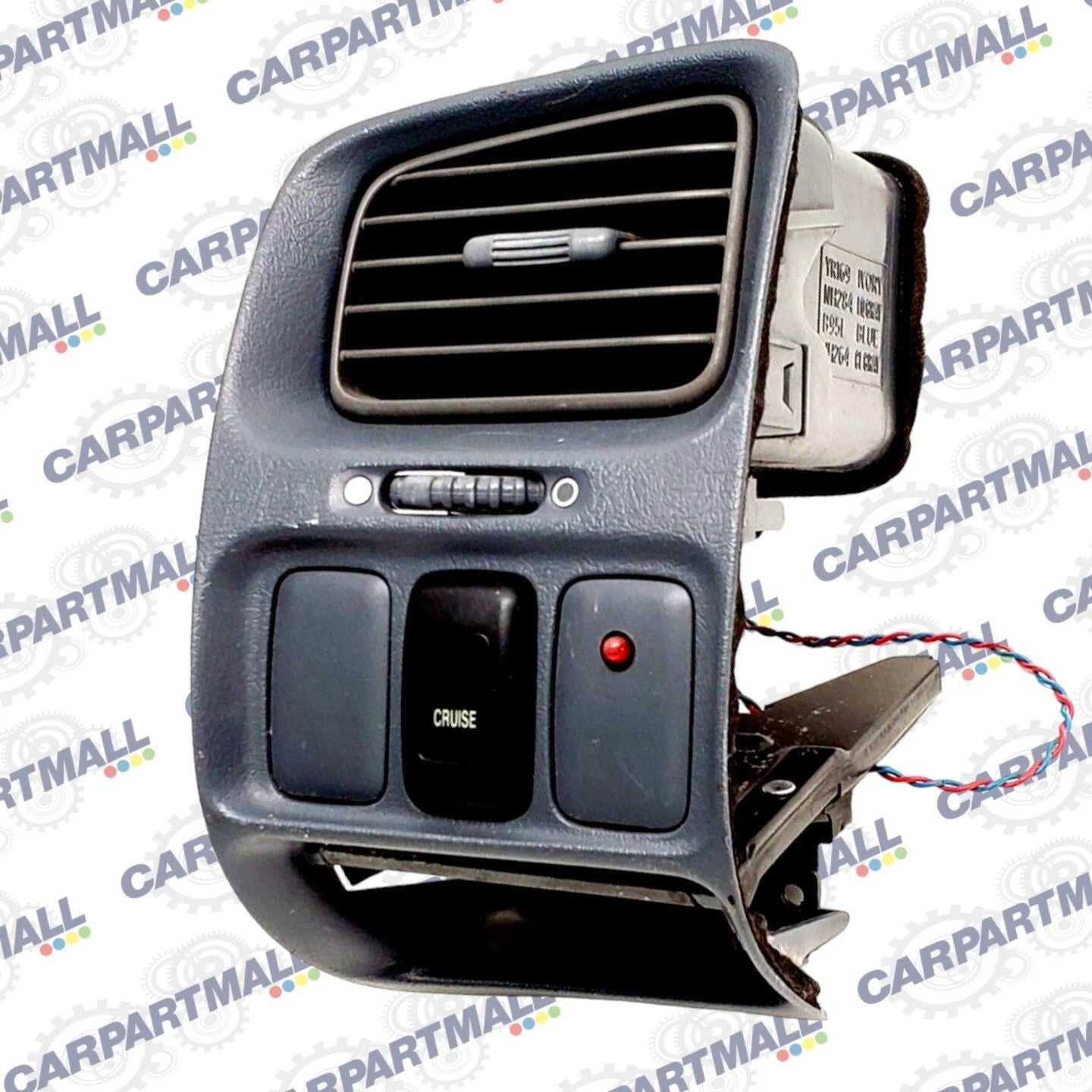 98 99 00 01 02 HONDA ACCORD LEFT DRIVER DASH AC AIR VENT W/ CRUISE CONTROL NH284