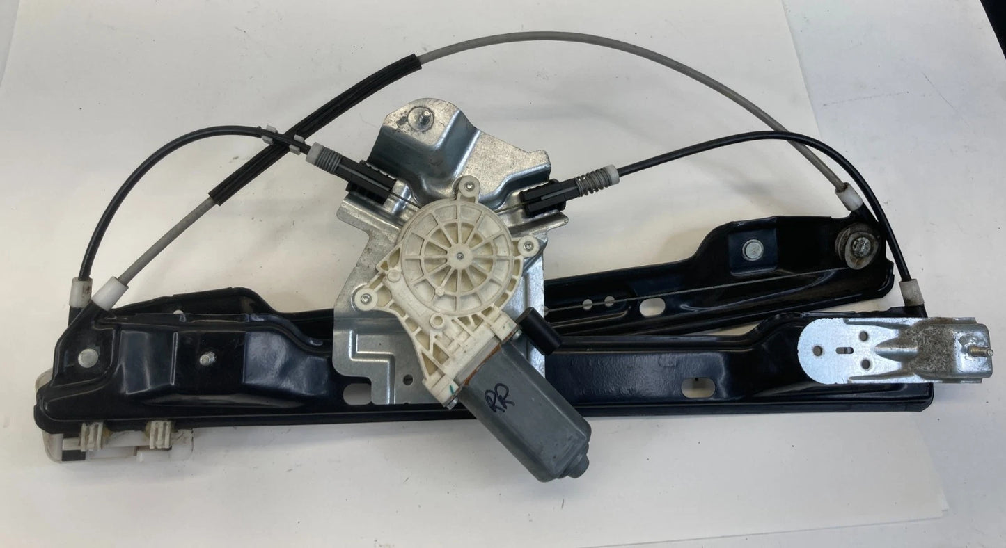 09-19 FORD FLEX REAR RIGHT PASSENGER SIDE DOOR WINDOW REGULATOR WITH MOTOR OEM