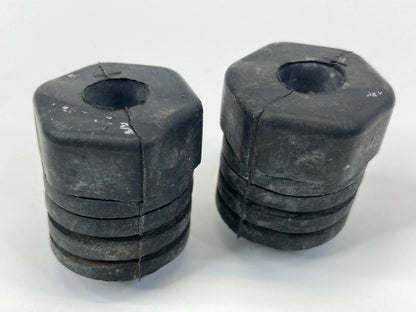 1996-2006 MAZDA MPV 99-05 MIATA FRONT HOOD BUMPER RUBBER ADJUSTMENT PAIR SET OEM