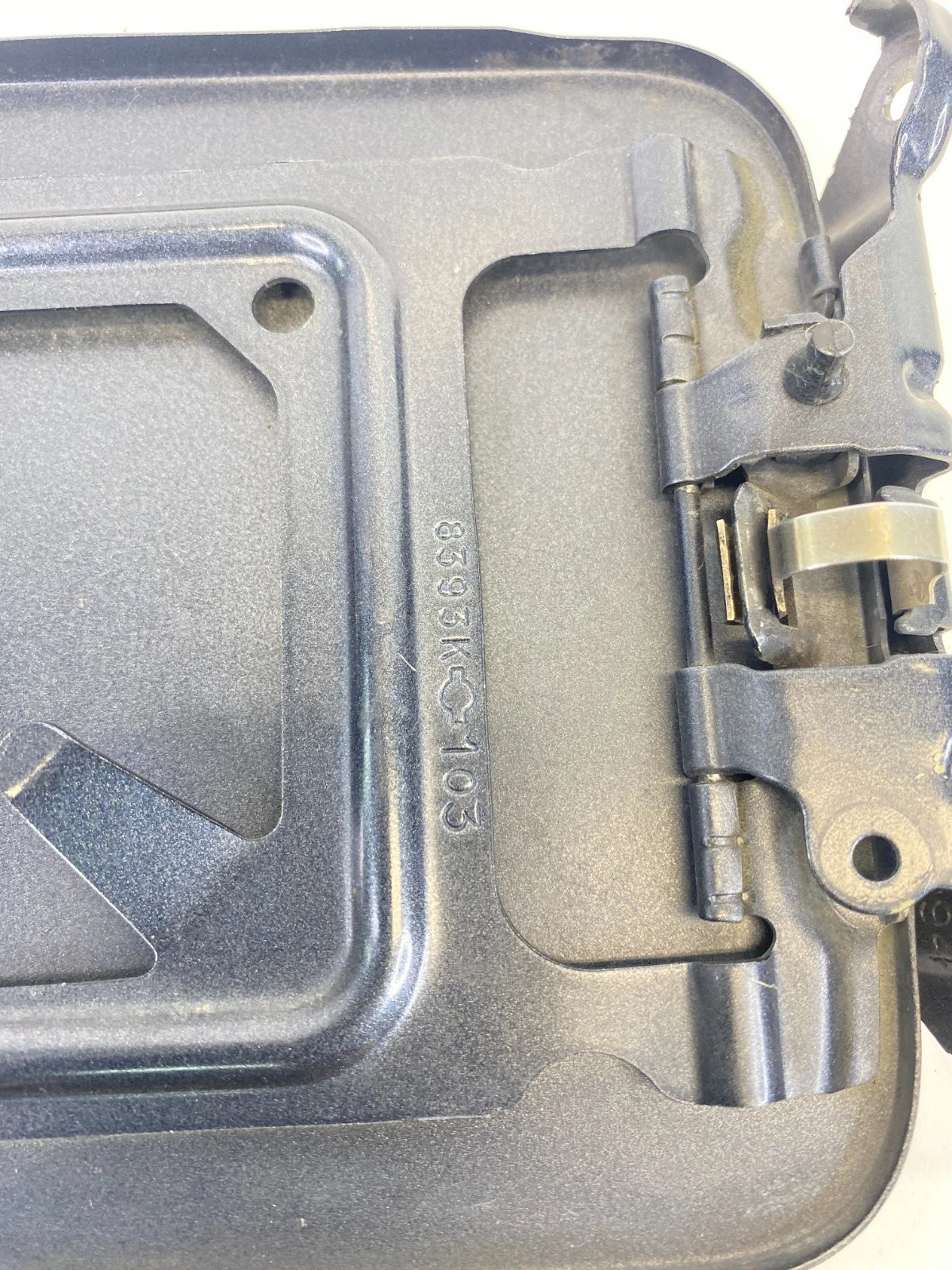 2013-2016 Nissan Pathfinder Fuel Filler Door Gas Cover Dark Slate Metallic