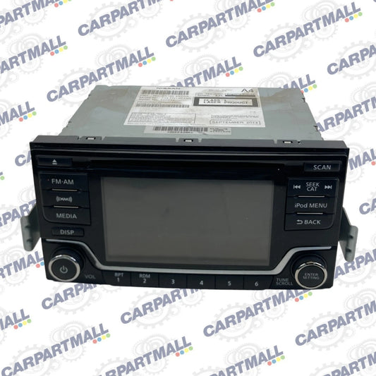 2015-2017 NISSAN QUEST AM FM RADIO STEREO UNIT 5 INCH SCREEN 28185-4AY0A OEM