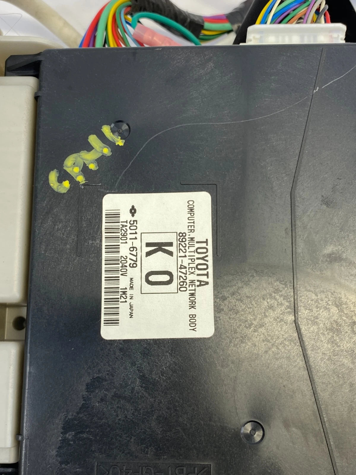 2012-2015 TOYOTA PRIUS INTERIOR FUSE RELAY BODY JUNCTION BOX 82730-47510 OEM