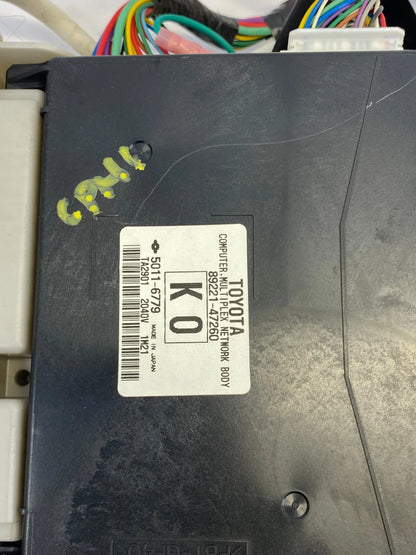 2012-2015 TOYOTA PRIUS INTERIOR FUSE RELAY BODY JUNCTION BOX 82730-47510 OEM