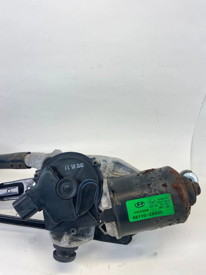 2011-2015 HYUNDAI ELANTRA FRONT WINDSHIELD WIPER MOTOR LINKAGE 98110-3X000 OEM