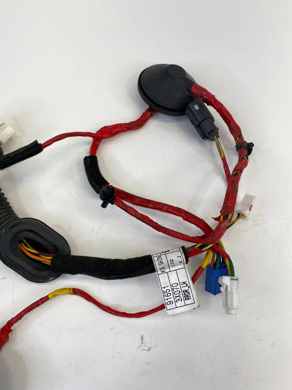 14-16 HYUNDAI ELANTRA SEDAN BACK REAR LEFT DOOR WIRE HARNESS WIRING 91651-3X070