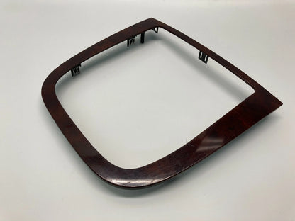2005-2008 CHEVROLET UPLANDER CENTER DASH RADIO CLIMATE BEZEL TRIM WOODGRAIN OEM