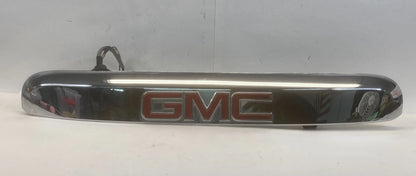 07-12 GMC ACADIA REAR TRUNK LID CHROME TRIM MOLDING WITH REAR VIEW CAMERA OEM