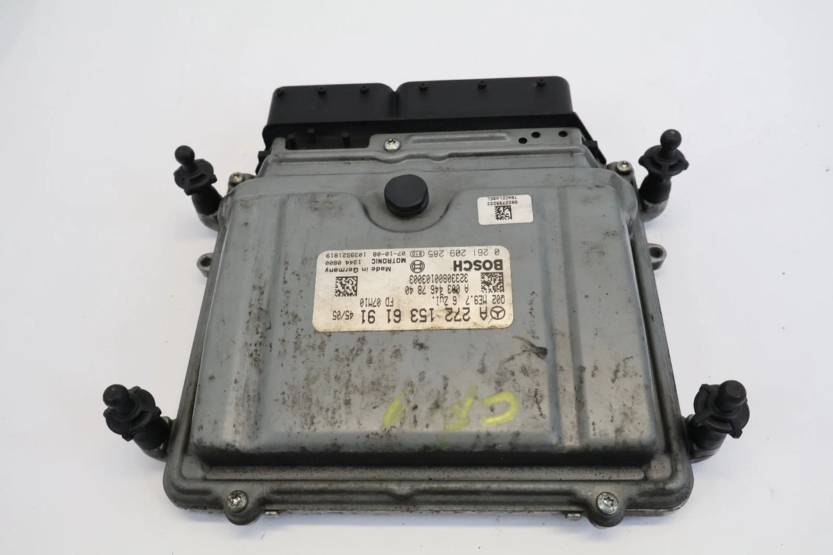 07-09 MERCEDES R350 E350 3.5L AT ENGINE COMPUTER CONTROL MODULE ECM A2721536191