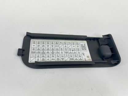 2005-2010 HONDA ODYSSEY INTERIOR LEFT DASH FUSE BOX DOOR LID COVER TRIM PANEL