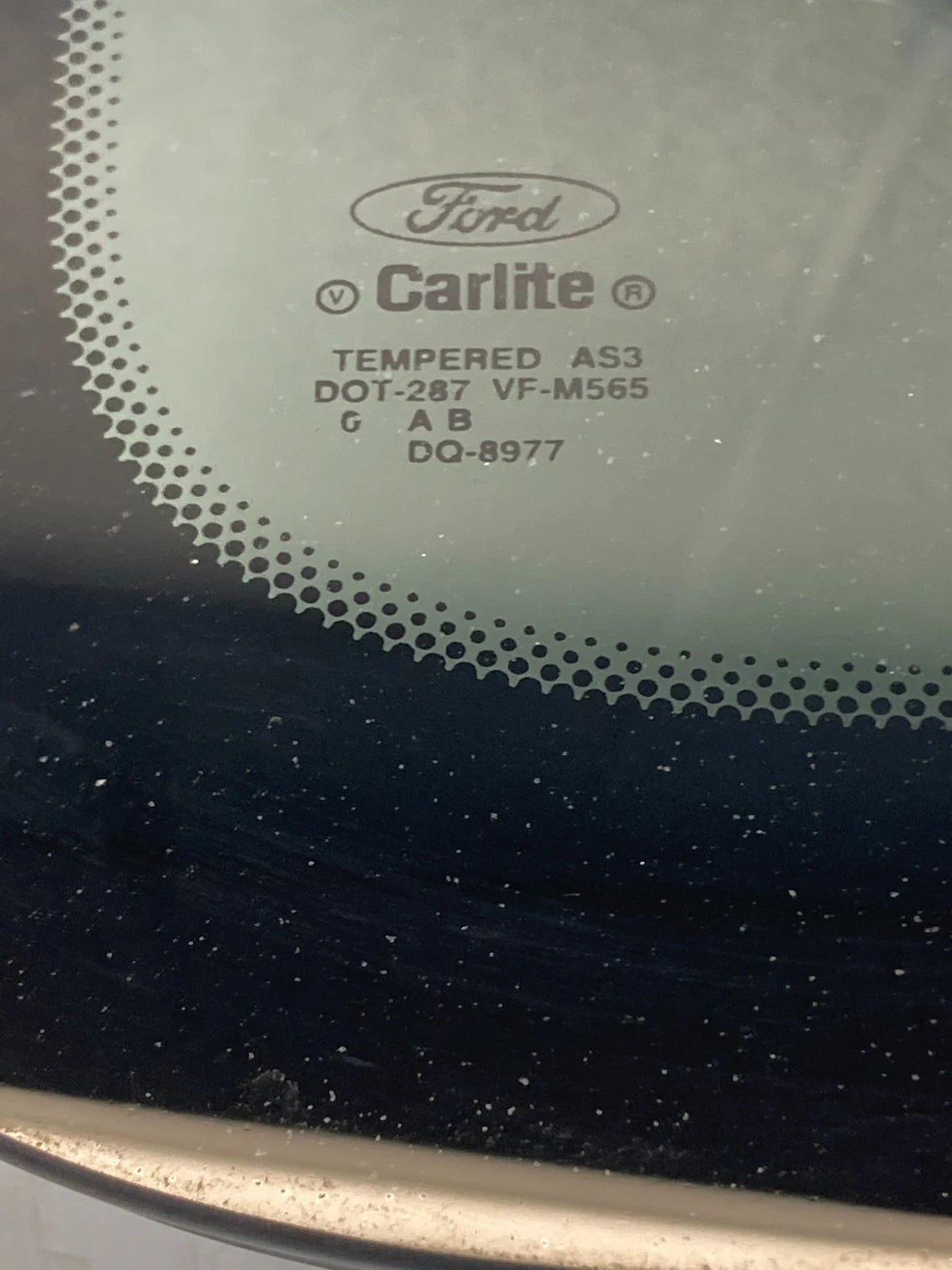 1997-2003 Ford F-150 Rear Right Extended Cab Quarter Window Glass F65B-1825700-A