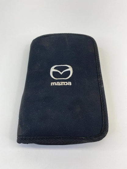 2004 MAZDA6 MAZDA 6 SEDAN OWNERS MANUAL REFERENCE GUIDE BOOKS SET W/ CASE OEM