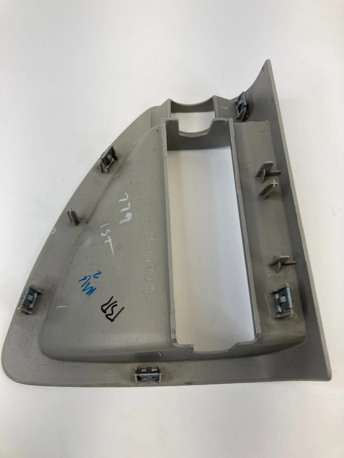 2009 2010 VW ROUTAN REAR RIGHT INNER DOOR SLIDING HANDLE COVER TRIM L0150348 OEM