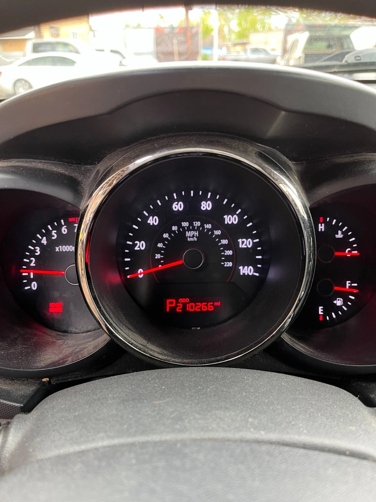 10 11 KIA SOUL INSTRUMENT CLUSTER SPEEDOMETER GAUGES 210K MILES 94001-2K315 OEM