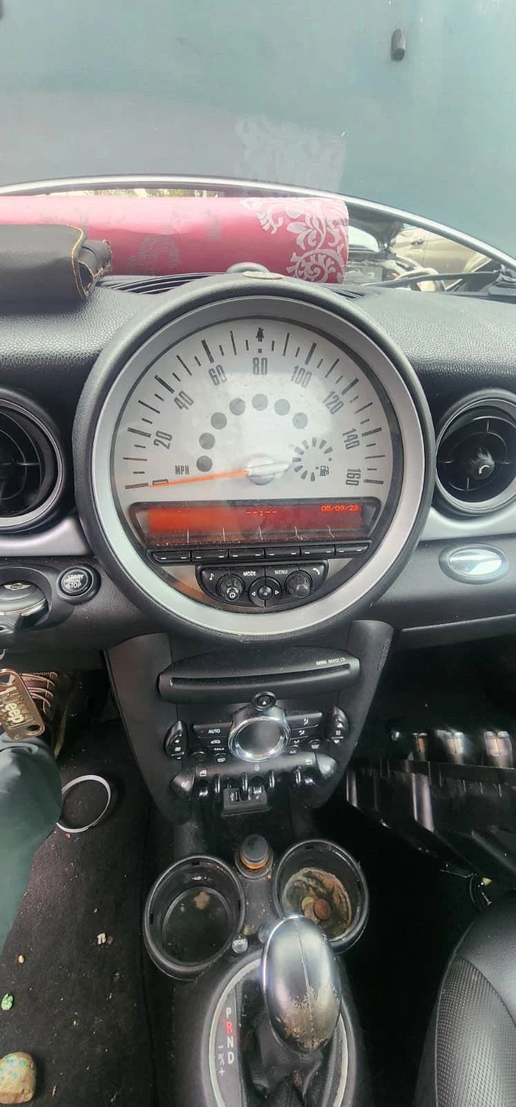 2011-2016 MINI COOPER BOOST CD PLAYER RADIO RECEIVER UNIT 65123457436 OEM