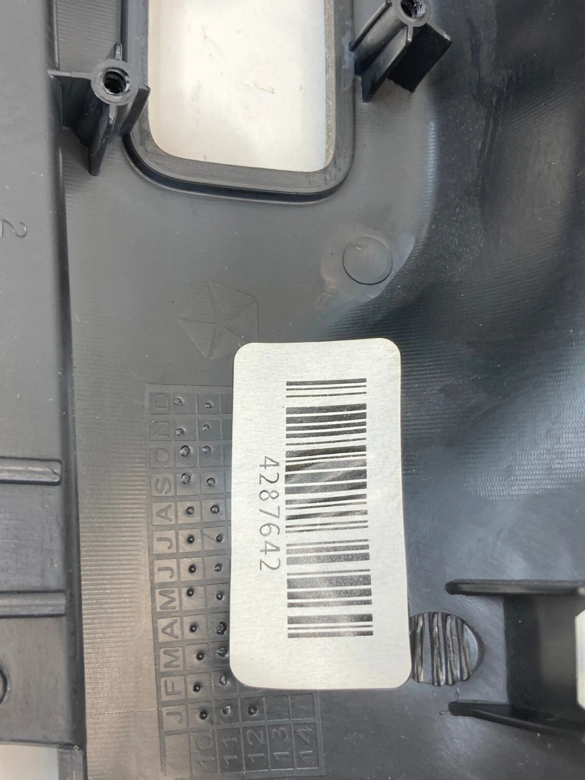 2012-2015 RAM CARGO VAN C/V DASH HEADLIGHT RHEOSTAT SWITCH BEZEL 1PE41DX9AB OEM