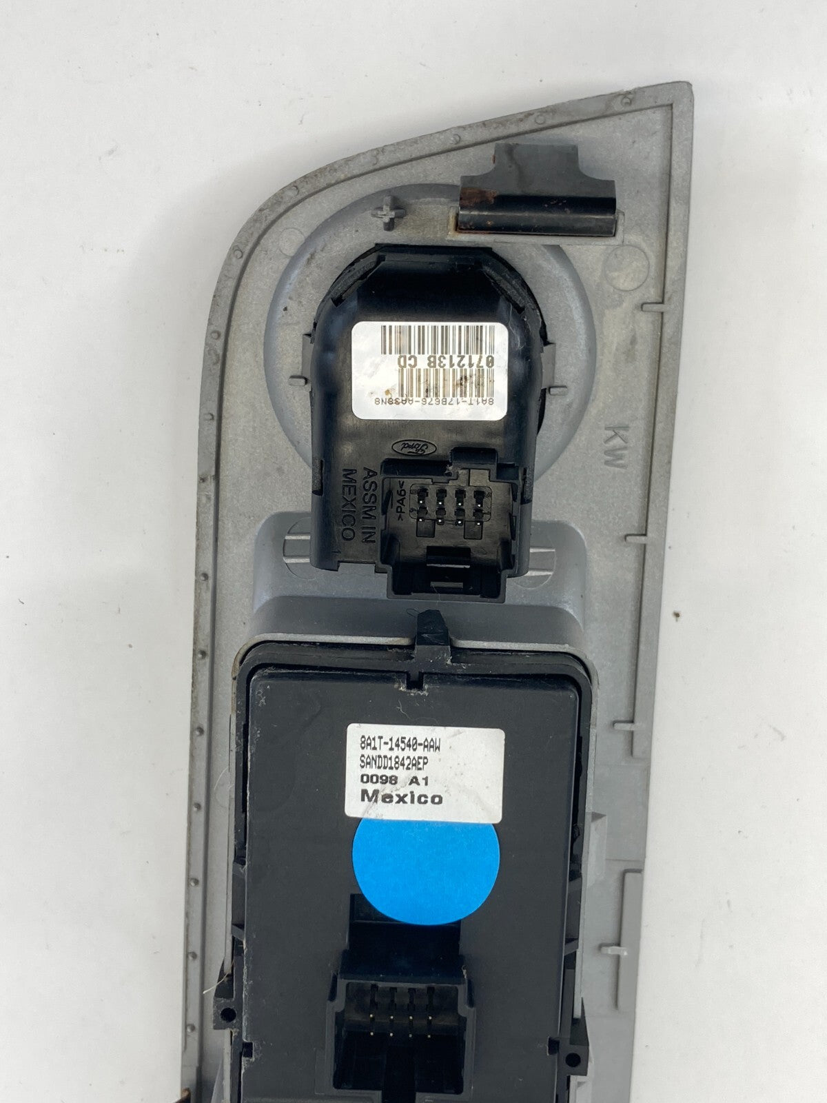 2008-2010 Lincoln MKX Front Left Driver Side Power Master Window Switch w/Bezel