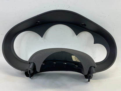 05-10 PONTIAC G6 CLUSTER SPEEDOMETER BEZEL TRIM BEZEL W/ UPPER COLUMN COVER OEM
