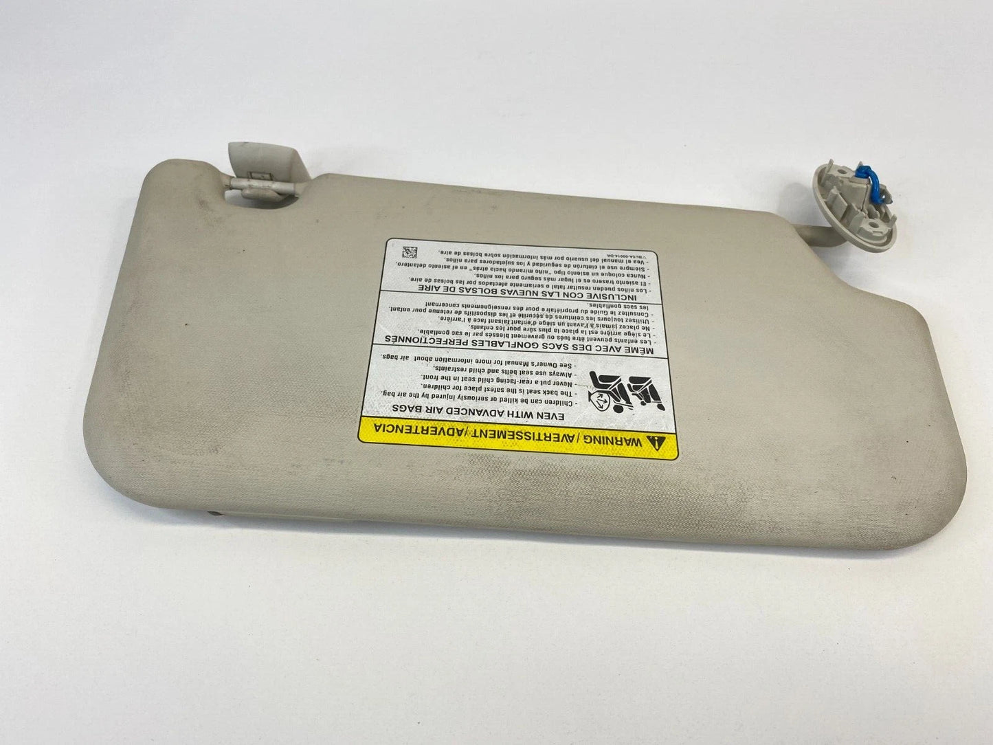 2012 2013 FORD FOCUS SEDAN ROOF FRONT LEFT DRIVER SUN VISOR SUNVISOR WITH MIRROR