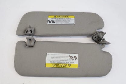 2011-2016 KIA OPTIMA ROOF LH & RH SUNVISOR SUN VISOR SHADE PAIR SET W MIRROR OEM