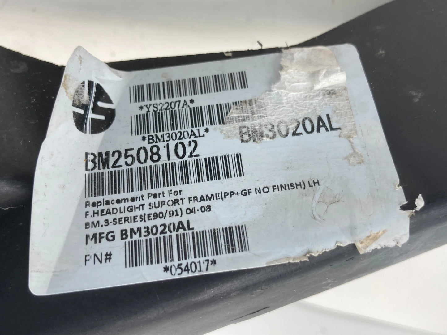 2007 2008 BMW 328XI FRONT LEFT SIDE HEADLIGHT HEADLAMP BRACKET SUPPORT BM2508102