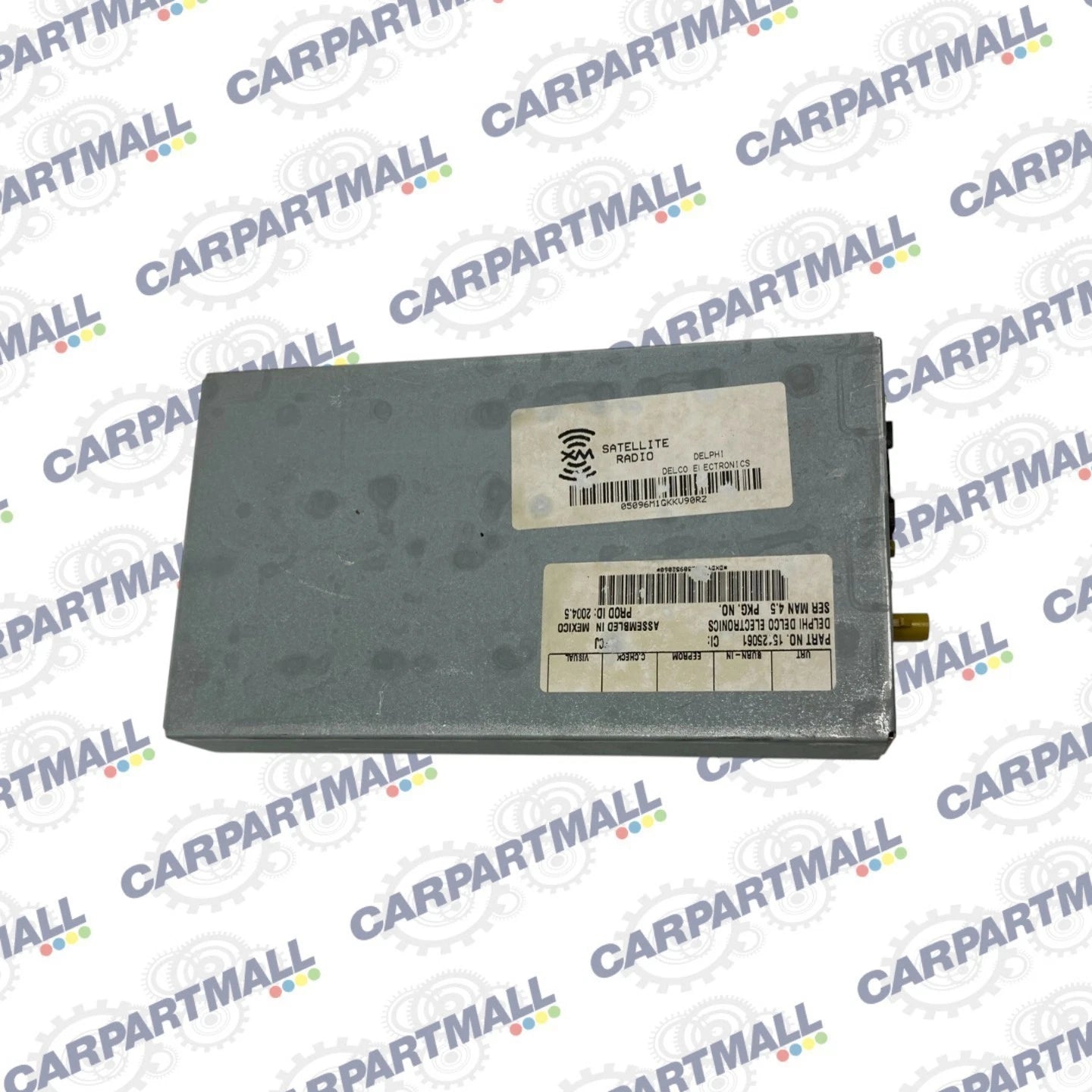 2004-2005 BUICK RENDEZVOUS SATELLITE RADIO RECEIVER CONTROL MODULE 15125061 OEM