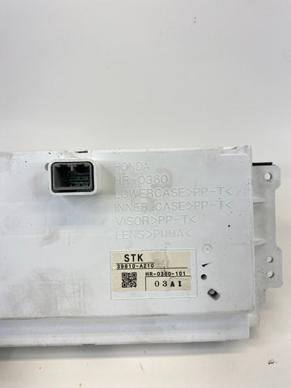 2010 2011 2012 Acura RDX Dash Information Display Screen Center 39810-STK-A21