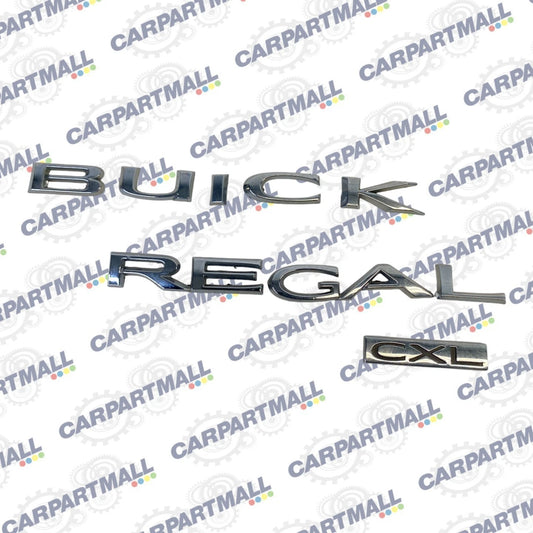 2011 BUICK REGAL SEDAN REAR EMBLEM TRUNK HATCH LOGO BADGE SIGN SET OEM