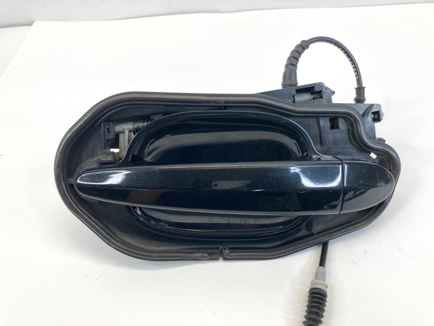 09 10 BMW 535i xDrive Rear Left Exterior Outside Door Handle 51.21-7-199-555 OEM