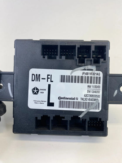 2015-2017 Chrysler 200 Front Left Door Computer Control Module 68111321AG OEM