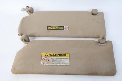 2006-2014 HONDA RIDGELINE ROOF LEFT & RIGHT SUNVISOR SUN VISOR PAIR SET OEM