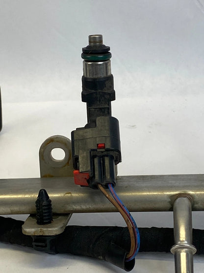 2012-2017 FIAT 500 1.4L ENGINE FUEL INJECTOR RAIL WITH INJECTORS OEM 0280158262