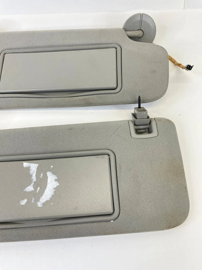 13-19 CADILLAC ATS CTS SDN SUNVISOR SUN VISOR LH RH SET W/ CLIPS OEM