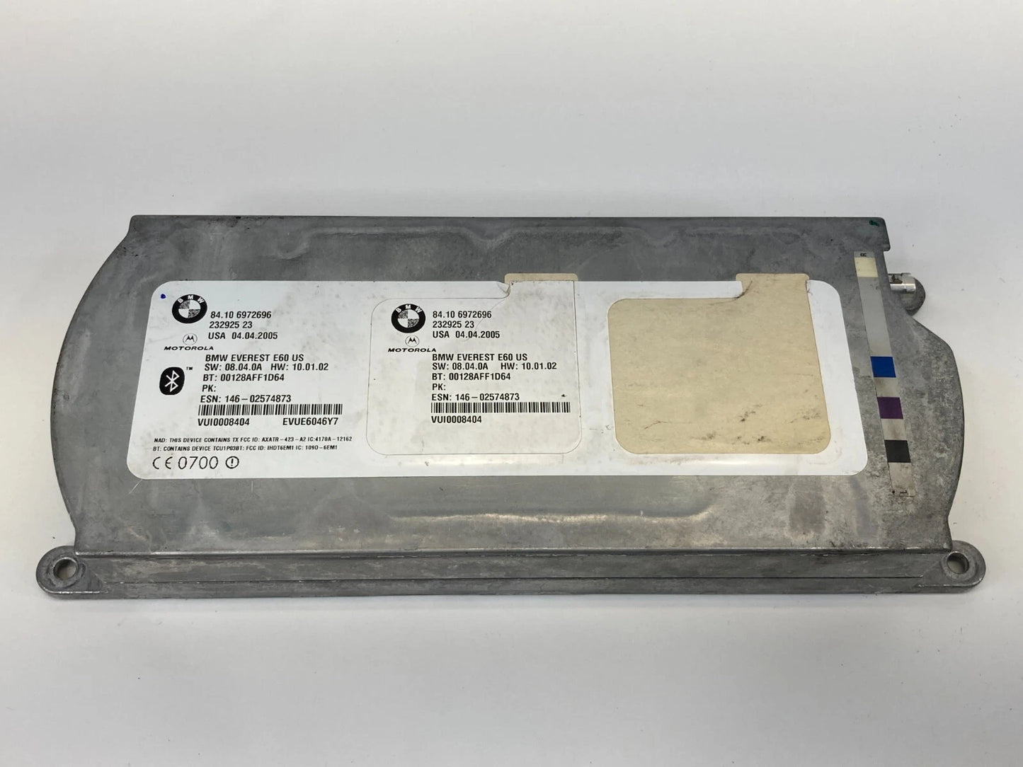 2004-2007 BMW 530I TELEMATICS COMMUNICATION CONTROL MODULE 84106972696 OEM