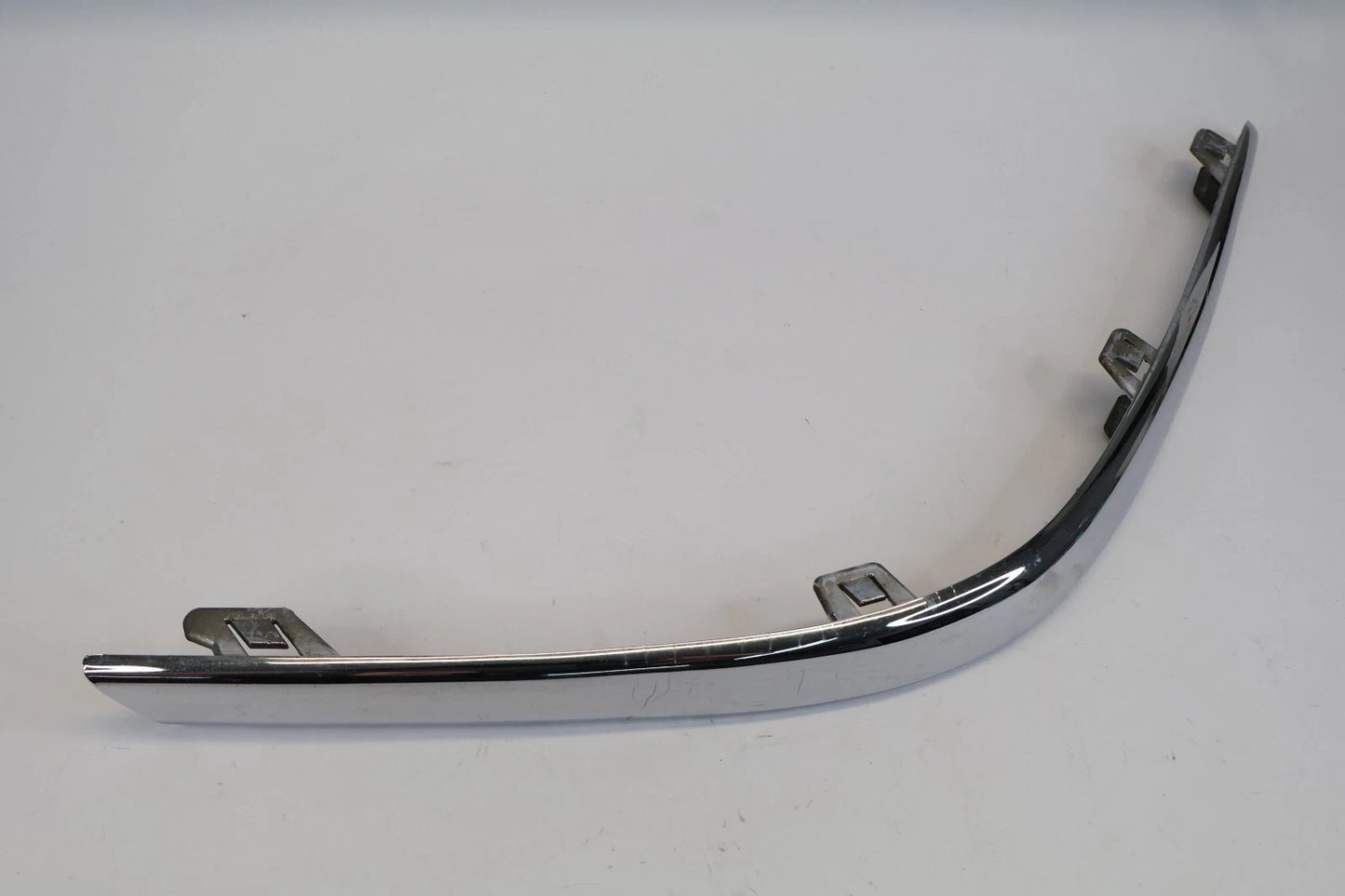 00-04 JAGUAR S-TYPE REAR LEFT BUMPER CHROME MOLDING TRIM STRIP OEM XR8317C773AA