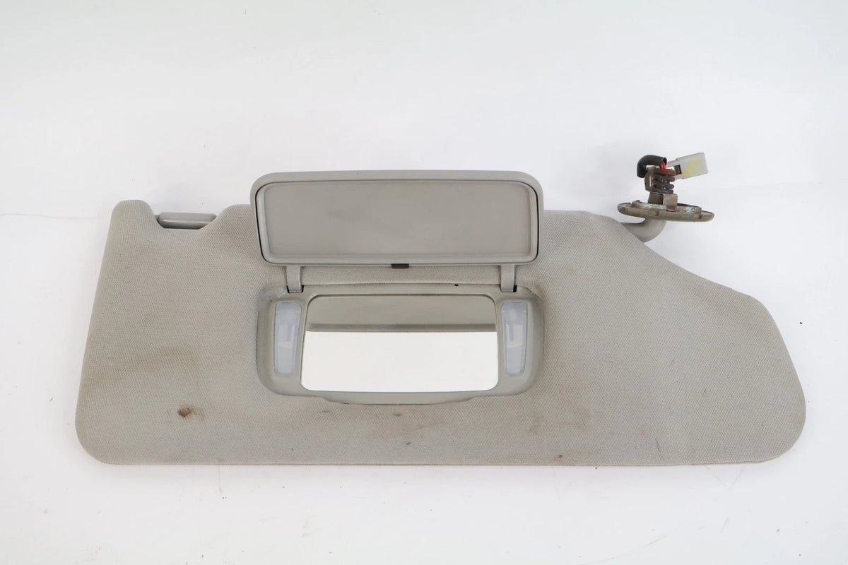 03-07 HONDA ACCORD SEDAN RIGHT PASSENGER SUNVISOR SUN VISOR W LIGHT & MIRROR OEM