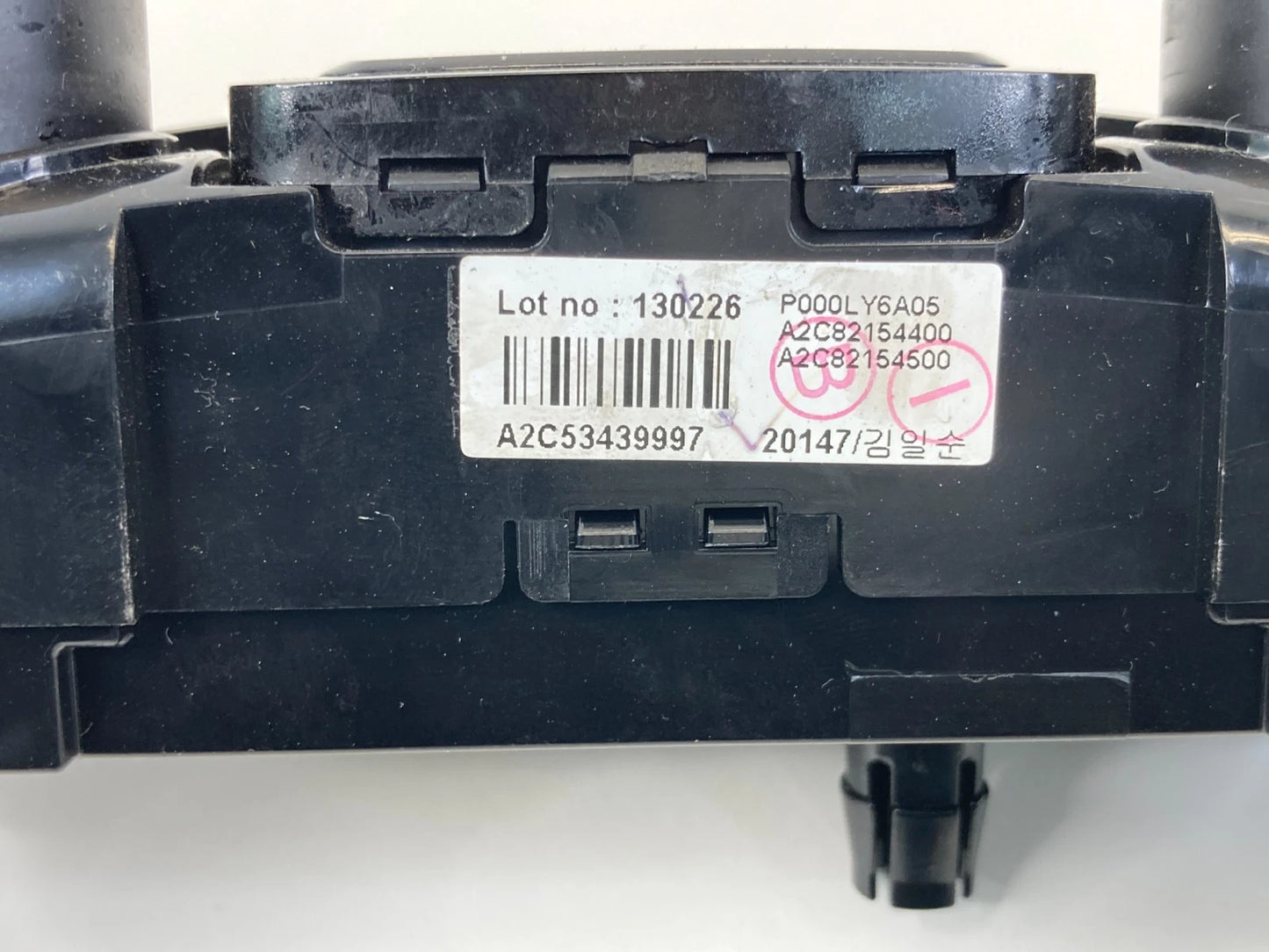 2011-2015 HYUNDAI SONATA HYBRID A/C HEAT TEMPERATURE CLIMATE CONTROL SWITCH OEM