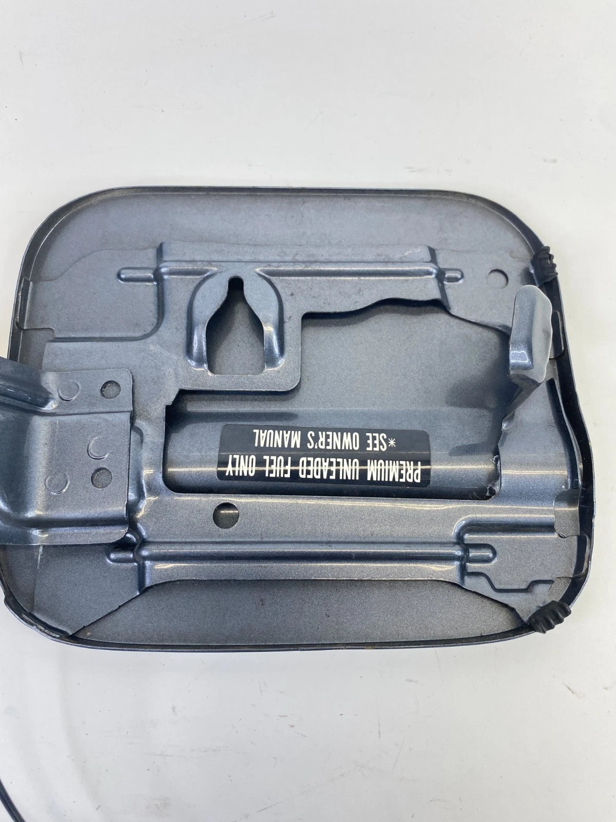 04-08 Acura TL Fuel Filler Tank Door Gas Lid Cover NH643M Anthracite Metallic