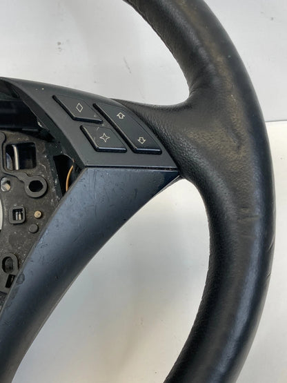 2006-2007 BMW 530XI STEERING WHEEL W/ AUDIO & CRUISE SWITCHES OEM