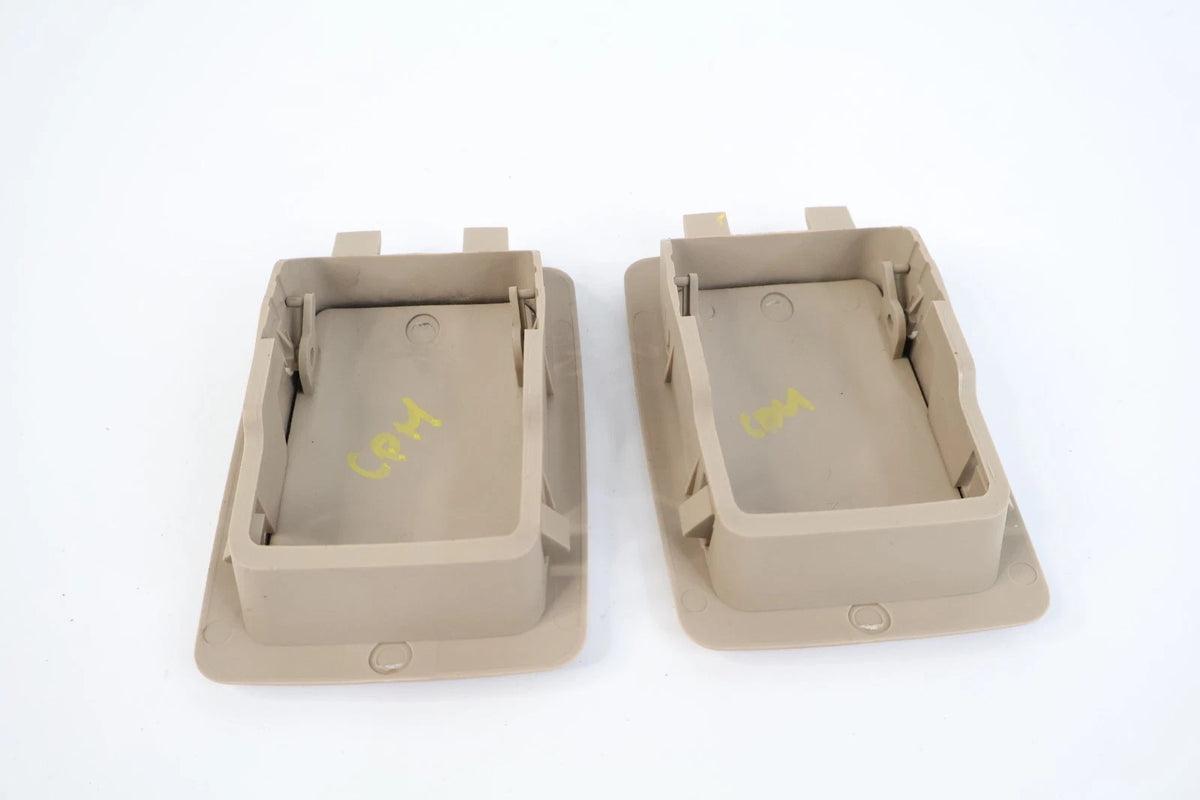 2011-2023 CHRYSLER 300 REAR SEAT CHILD ANCHOR RESTRAIN COVER CAP TRIM SET OF 2