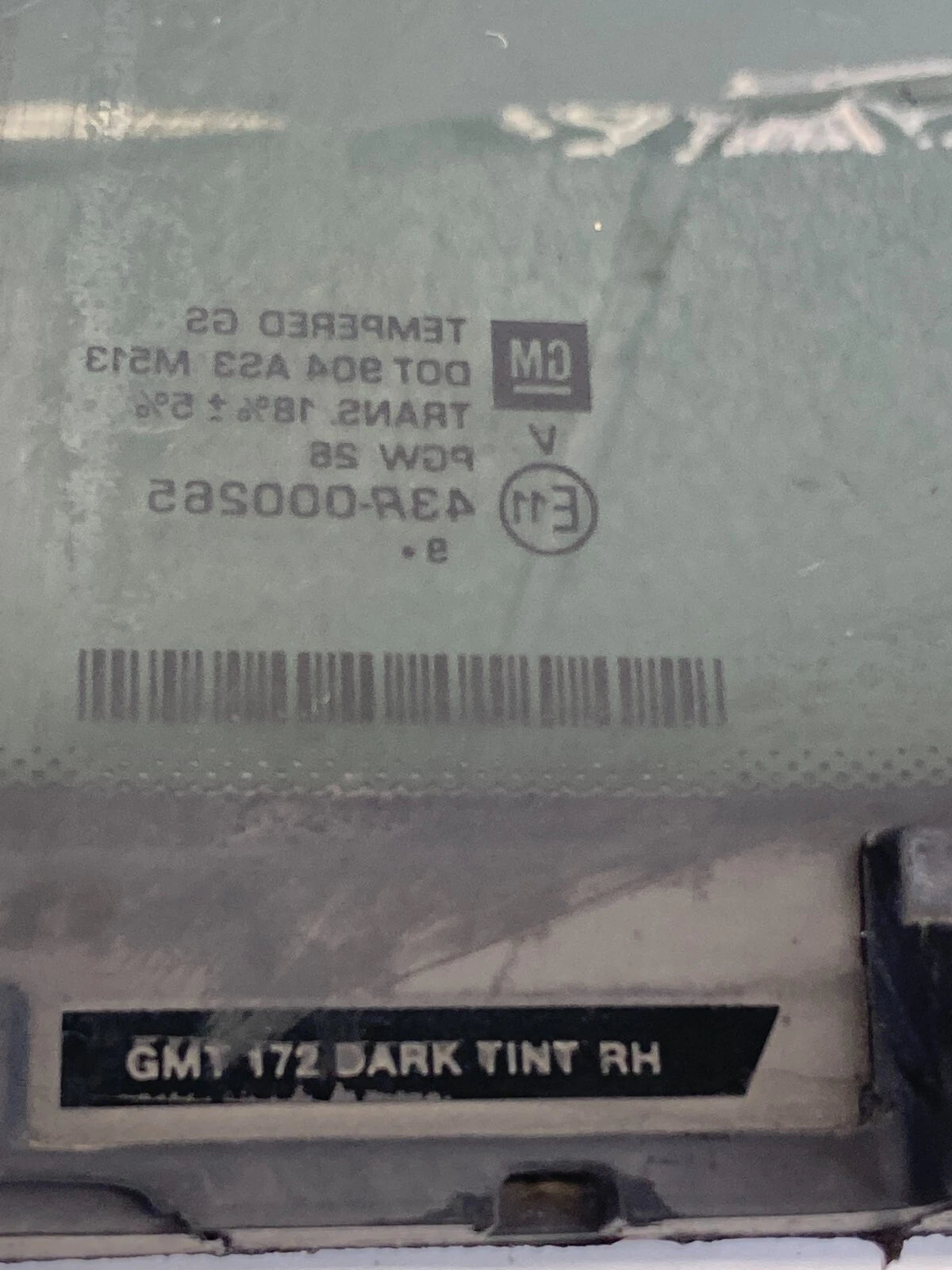 2010-2017 CHEVROLET EQUINOX REAR RIGHT SIDE DOOR VENT QUARTER WINDOW GLASS OEM