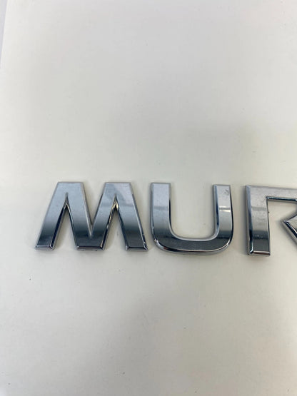 2009-2014 NISSAN MURANO EMBLEM LOGO LETTERS BADGE TRUNK GATE REAR OEM