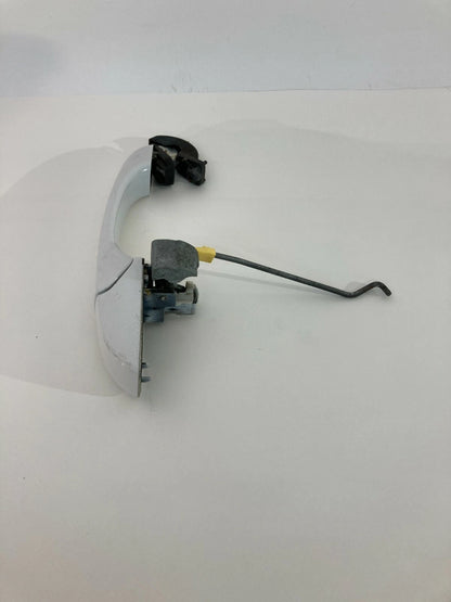11-14 CHRYSLER 200 SEDAN REAR LEFT BACK EXTERIOR OUTER DOOR HANDLE WHITE RR LH