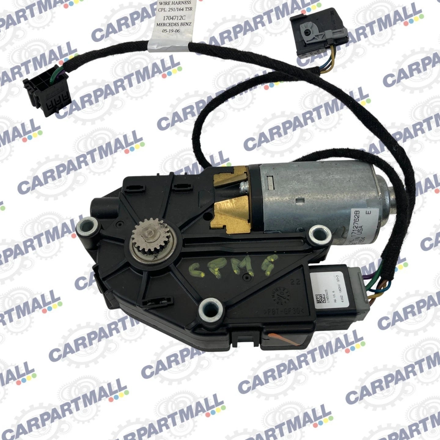 2007-2012 MERCEDES-BENZ GL450 2003-2011 ML350 SUNROOF MOTOR ASSY 164-820-14-42