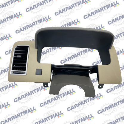 2007-2010 Lincoln MKX Dash Cluster Bezel w/ Upper Steering Column Cover Trim