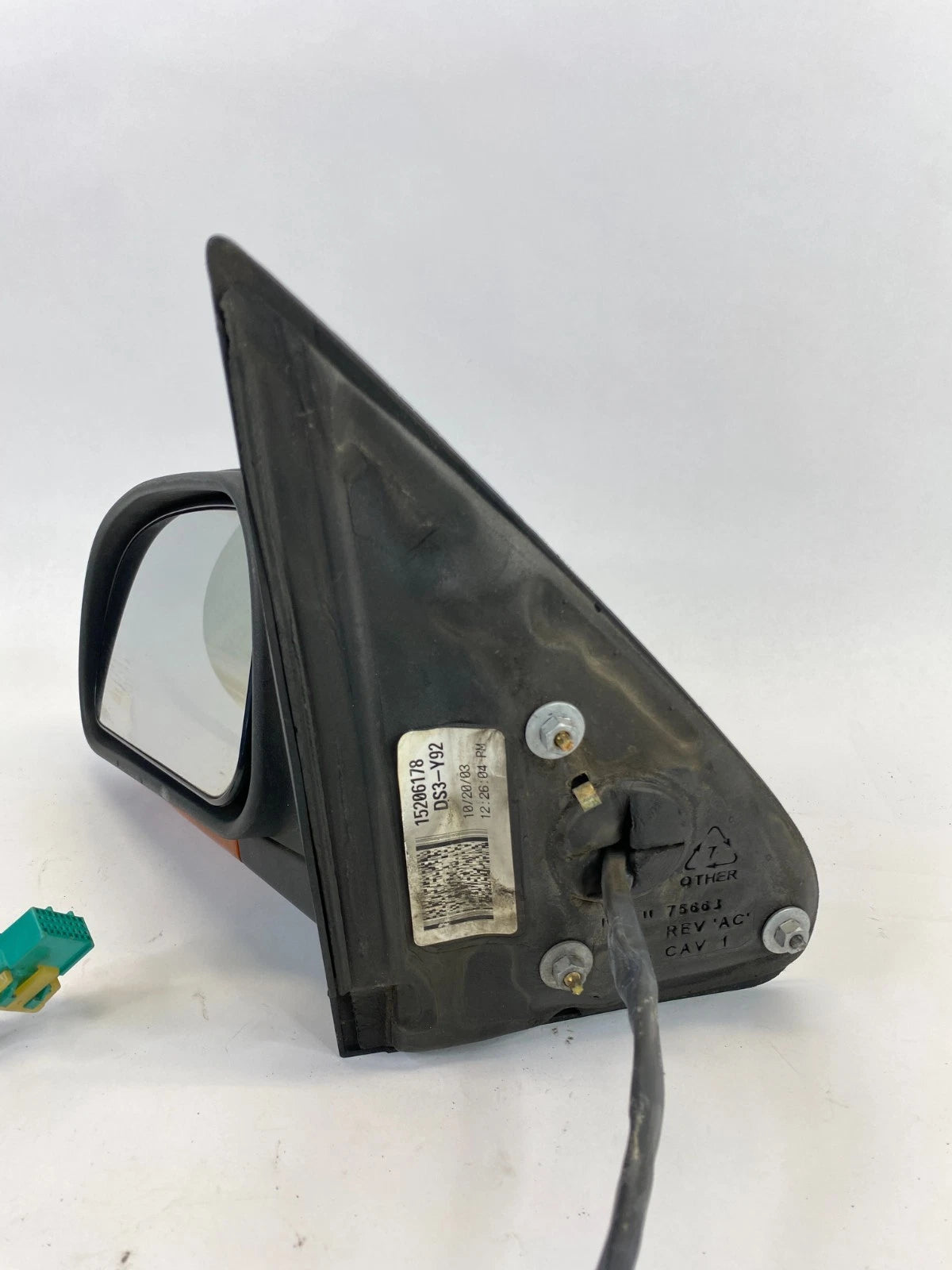 2002-2006 GMC ENVOY FRONT LEFT SIDE VIEW POWER DOOR MIRROR 15206178 OEM